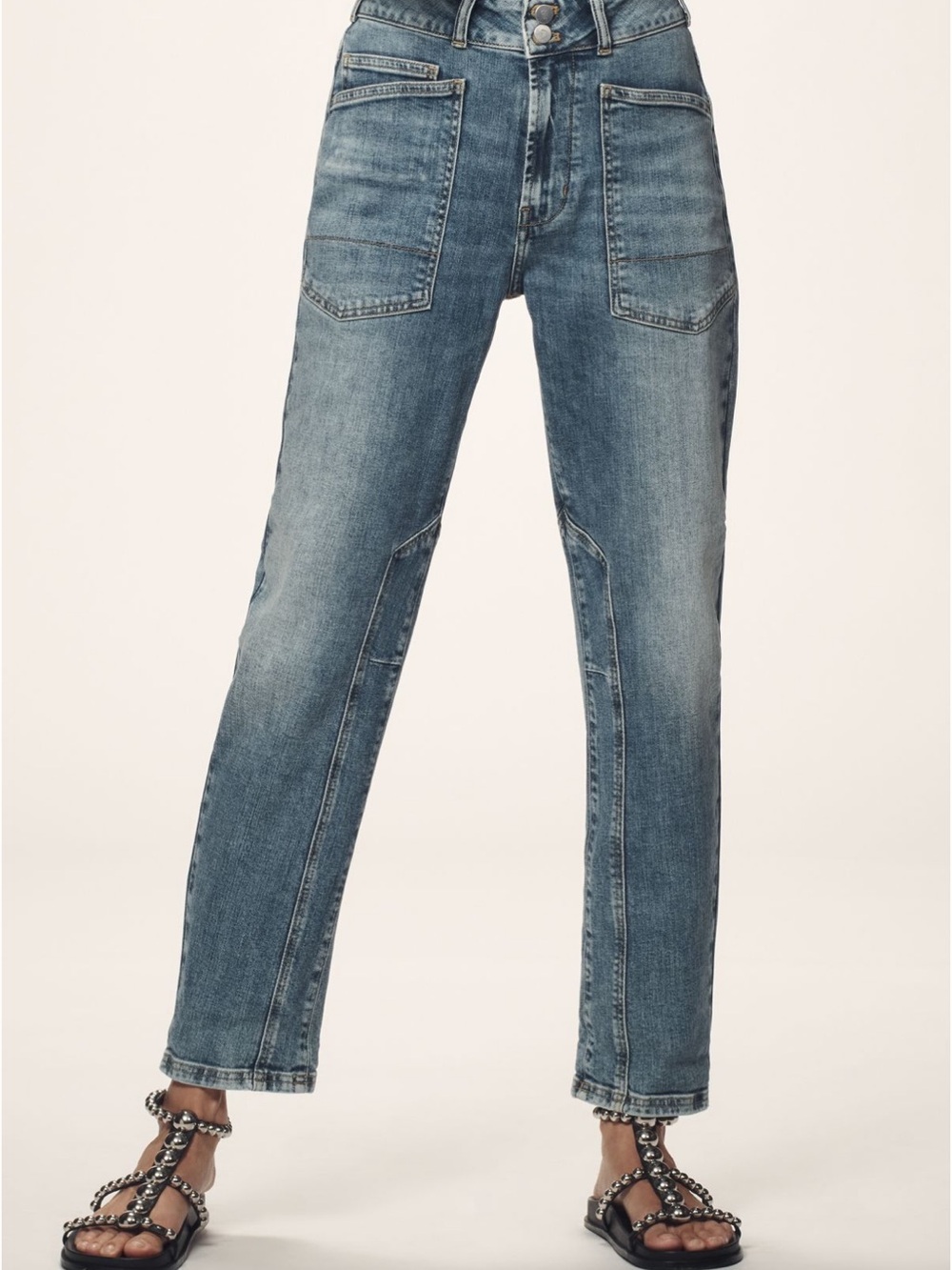 Pilcro Wandered Jean. Size 26 - Picture 9 of 12